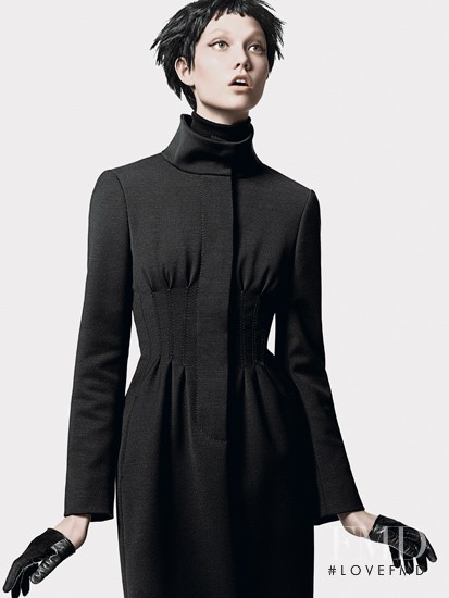 Karlie Kloss featured in  the Sportmax lookbook for Autumn/Winter 2009