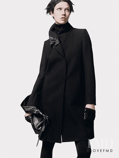 Karlie Kloss featured in  the Sportmax lookbook for Autumn/Winter 2009