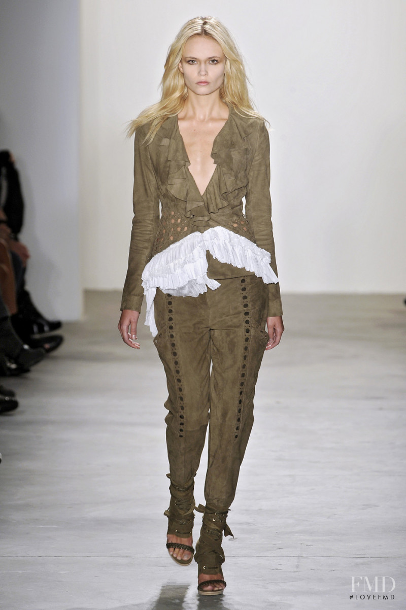 Natasha Poly featured in  the Altuzarra fashion show for Spring/Summer 2010