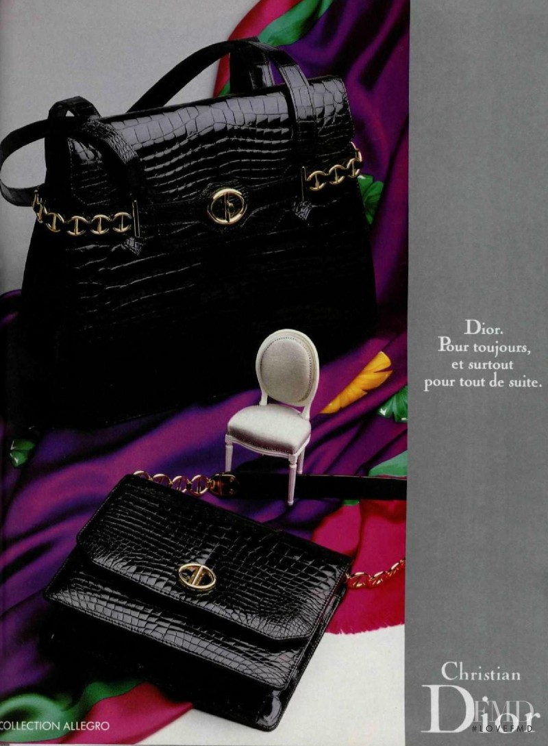 Christian Dior advertisement for Autumn/Winter 1988