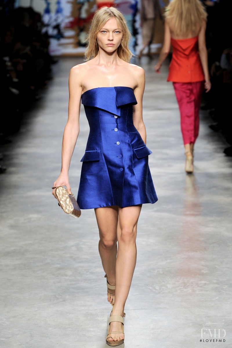 Sasha Pivovarova featured in  the Stella McCartney fashion show for Spring/Summer 2010