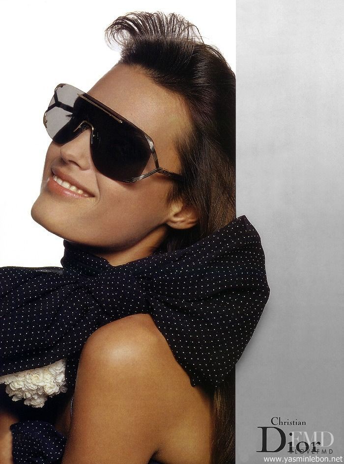 Yasmin Le Bon featured in  the Christian Dior advertisement for Spring/Summer 1989