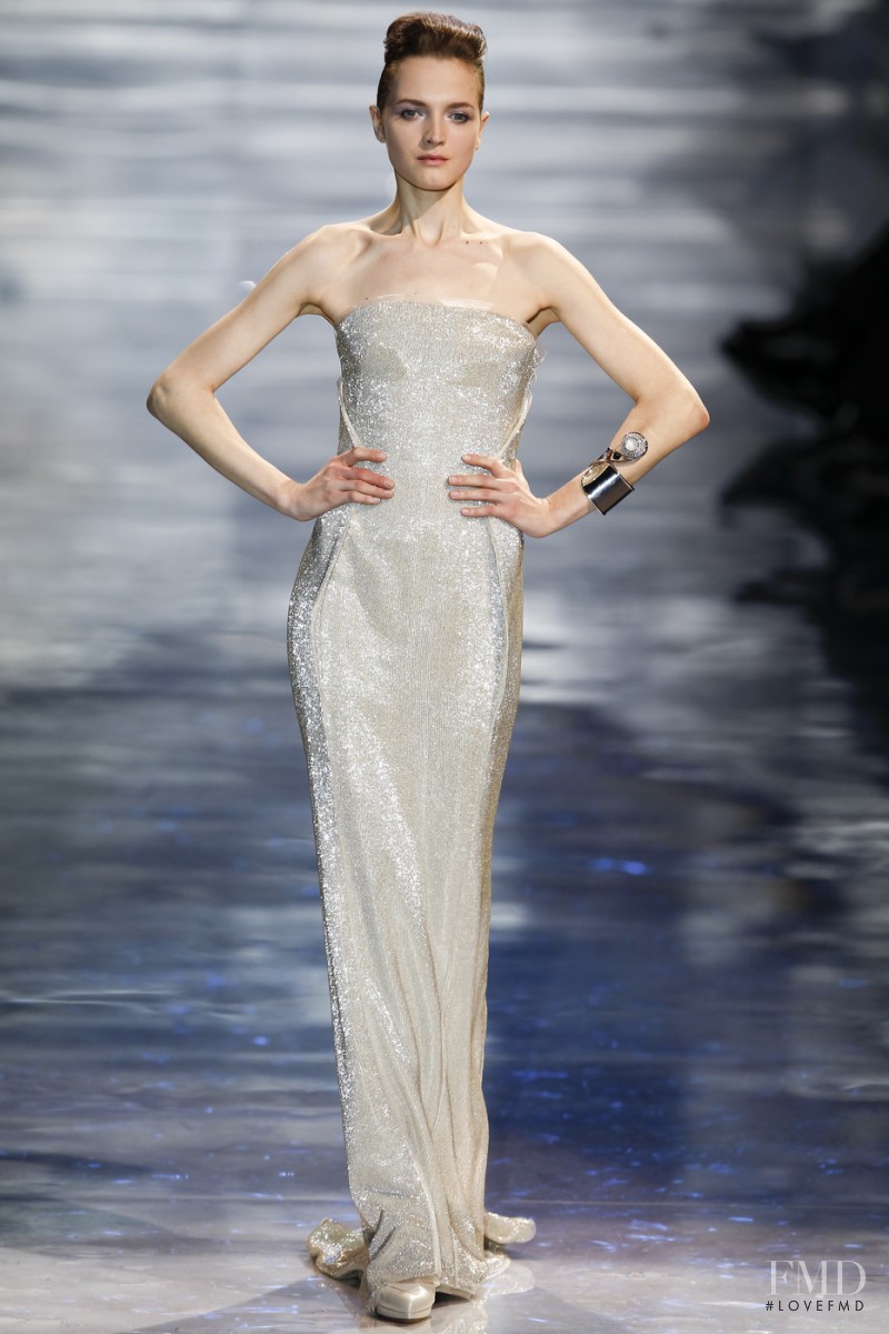 Angelika Kocheva featured in  the Armani Prive fashion show for Spring/Summer 2010