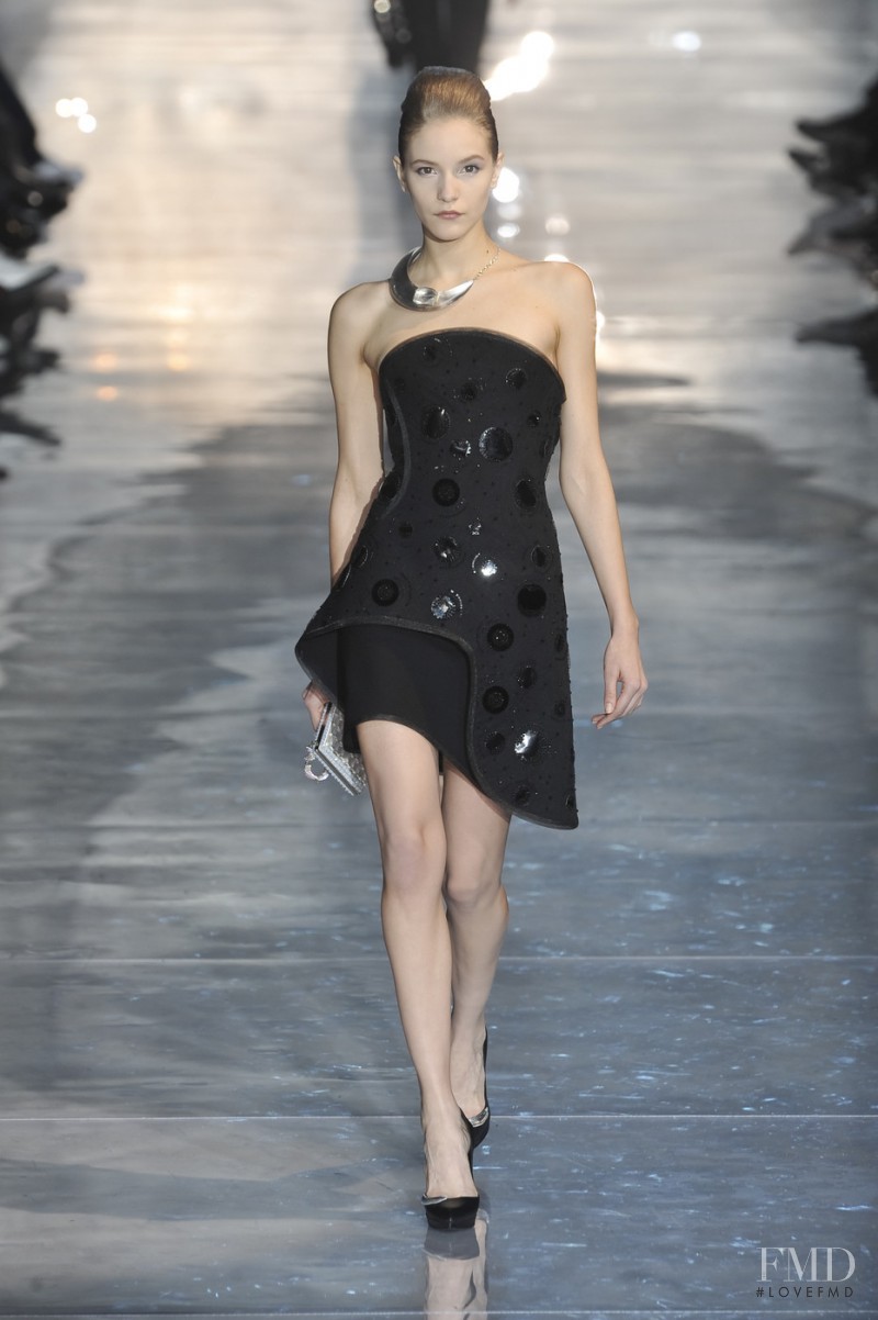 Dorothea Barth Jorgensen featured in  the Armani Prive fashion show for Spring/Summer 2010