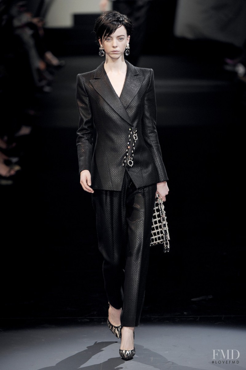Skye Stracke featured in  the Armani Prive fashion show for Autumn/Winter 2009