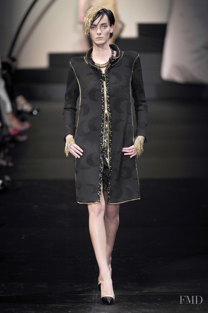 Denisa Dvorakova featured in  the Armani Prive fashion show for Autumn/Winter 2009