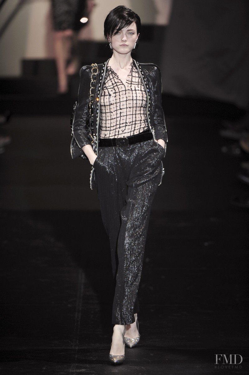 Vlada Roslyakova featured in  the Armani Prive fashion show for Autumn/Winter 2009