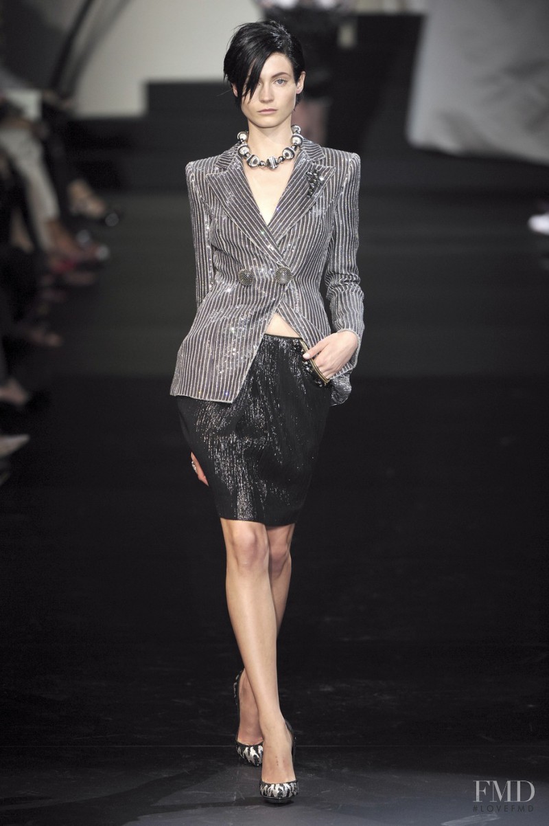 Charlotte di Calypso featured in  the Armani Prive fashion show for Autumn/Winter 2009