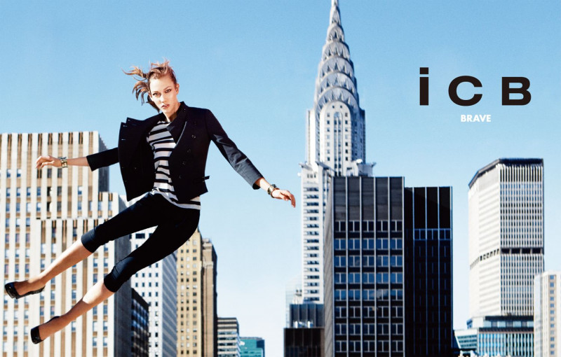 Karlie Kloss featured in  the iCB advertisement for Spring/Summer 2011