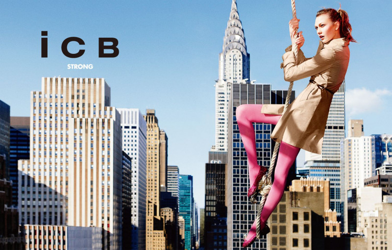 Karlie Kloss featured in  the iCB advertisement for Spring/Summer 2011