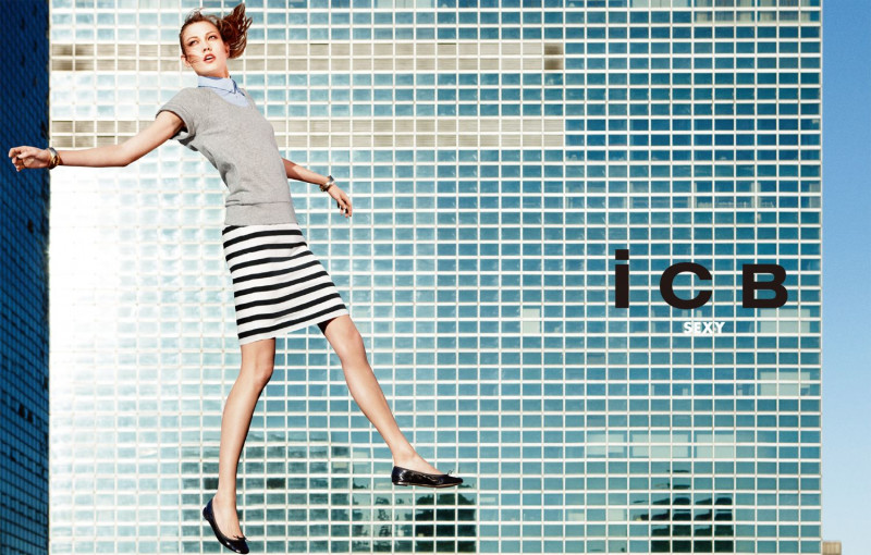 Karlie Kloss featured in  the iCB advertisement for Spring/Summer 2011