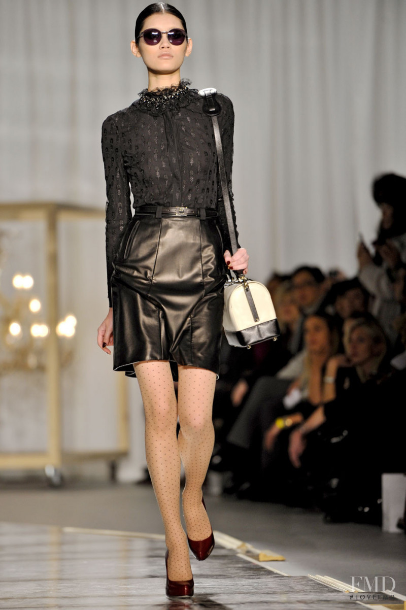 Ming Xi featured in  the Jason Wu fashion show for Autumn/Winter 2011