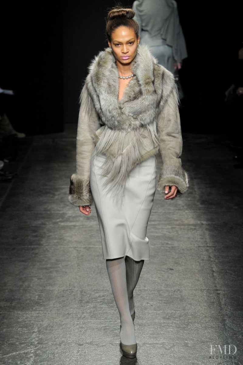 Joan Smalls featured in  the Donna Karan New York fashion show for Autumn/Winter 2011