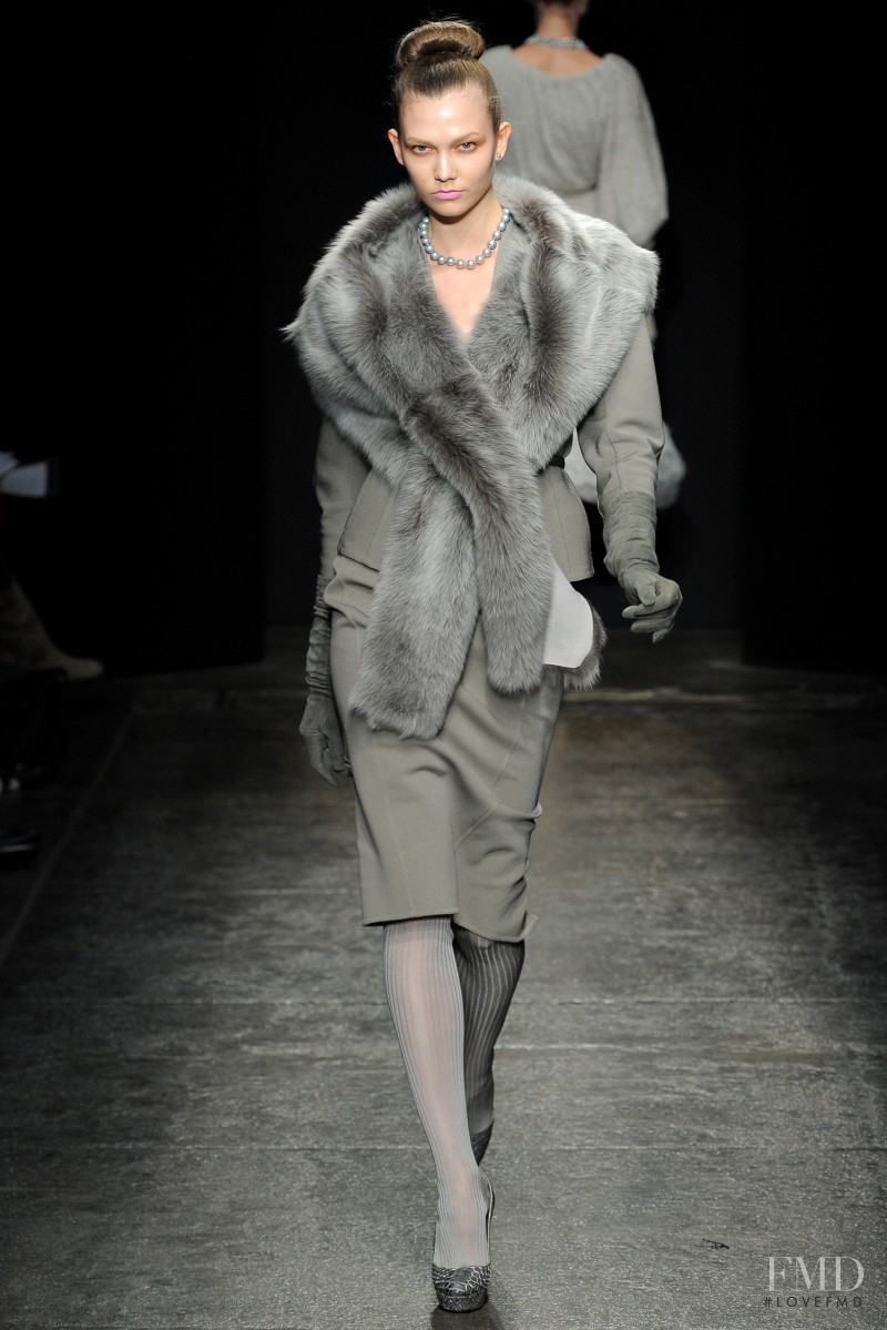 Karlie Kloss featured in  the Donna Karan New York fashion show for Autumn/Winter 2011