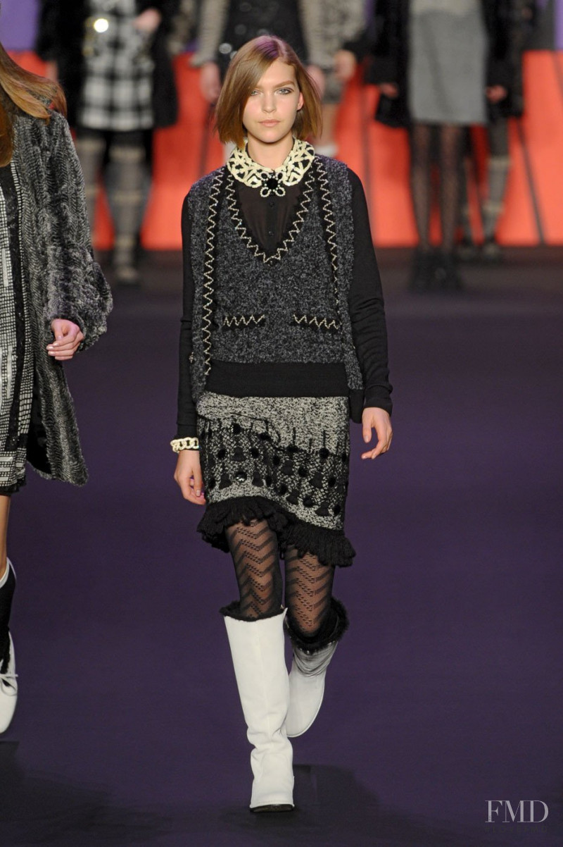 Arizona Muse featured in  the Anna Sui fashion show for Autumn/Winter 2011