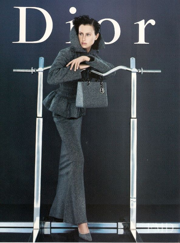 Natalia Semanova featured in  the Christian Dior advertisement for Autumn/Winter 1998