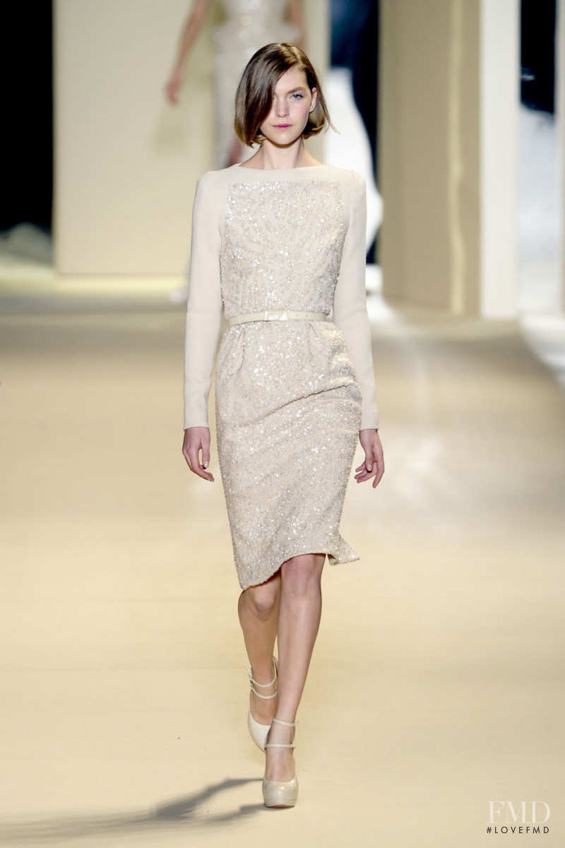 Arizona Muse featured in  the Elie Saab fashion show for Autumn/Winter 2011