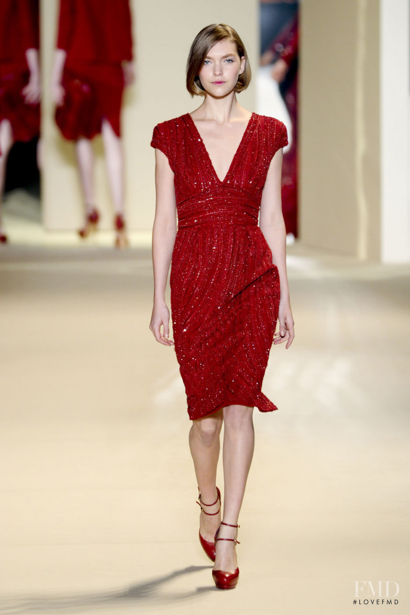 Arizona Muse featured in  the Elie Saab fashion show for Autumn/Winter 2011