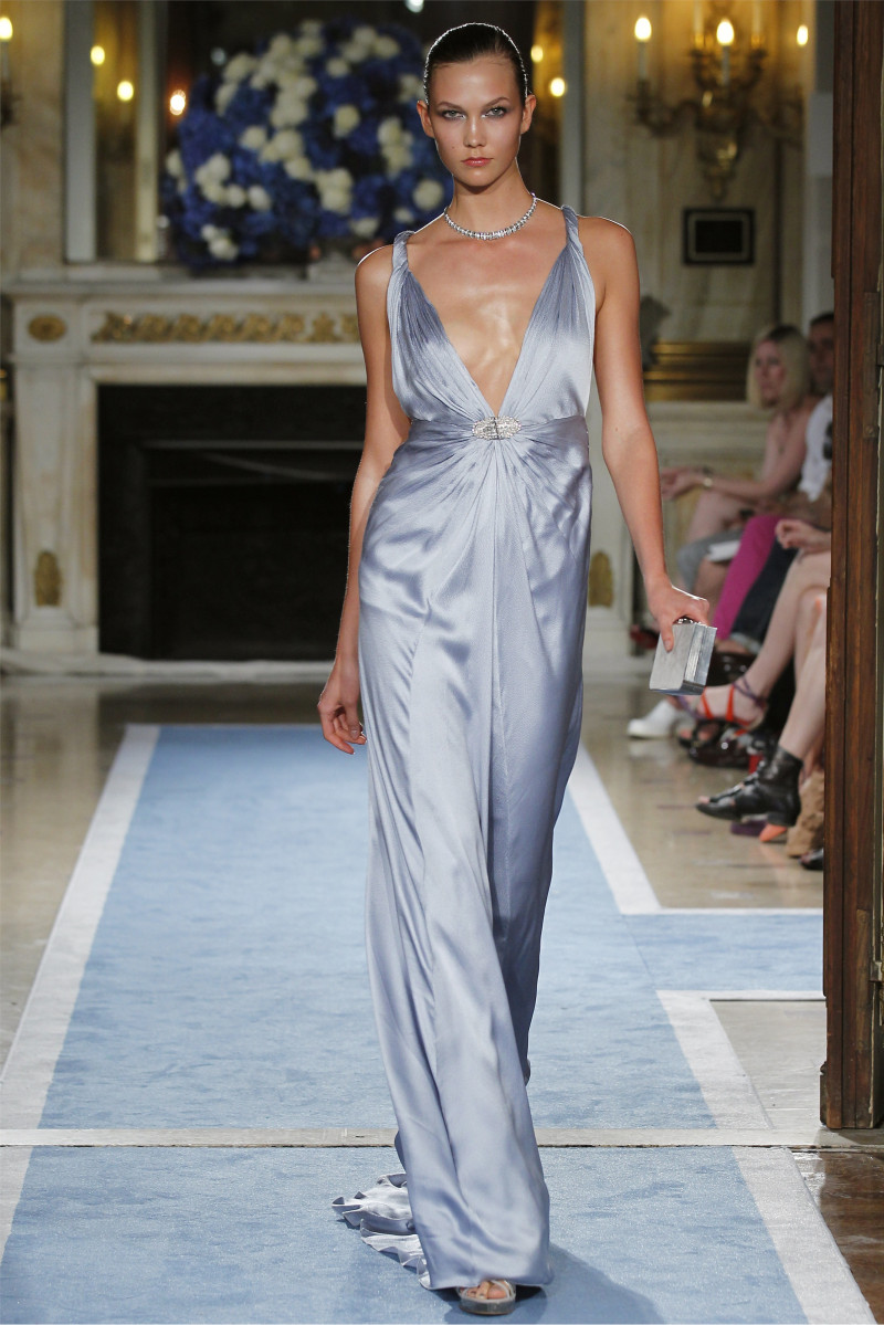 Karlie Kloss featured in  the Salvatore Ferragamo fashion show for Resort 2012
