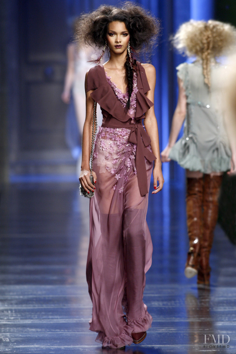 Lais Ribeiro featured in  the Christian Dior Haute Couture fashion show for Autumn/Winter 2011