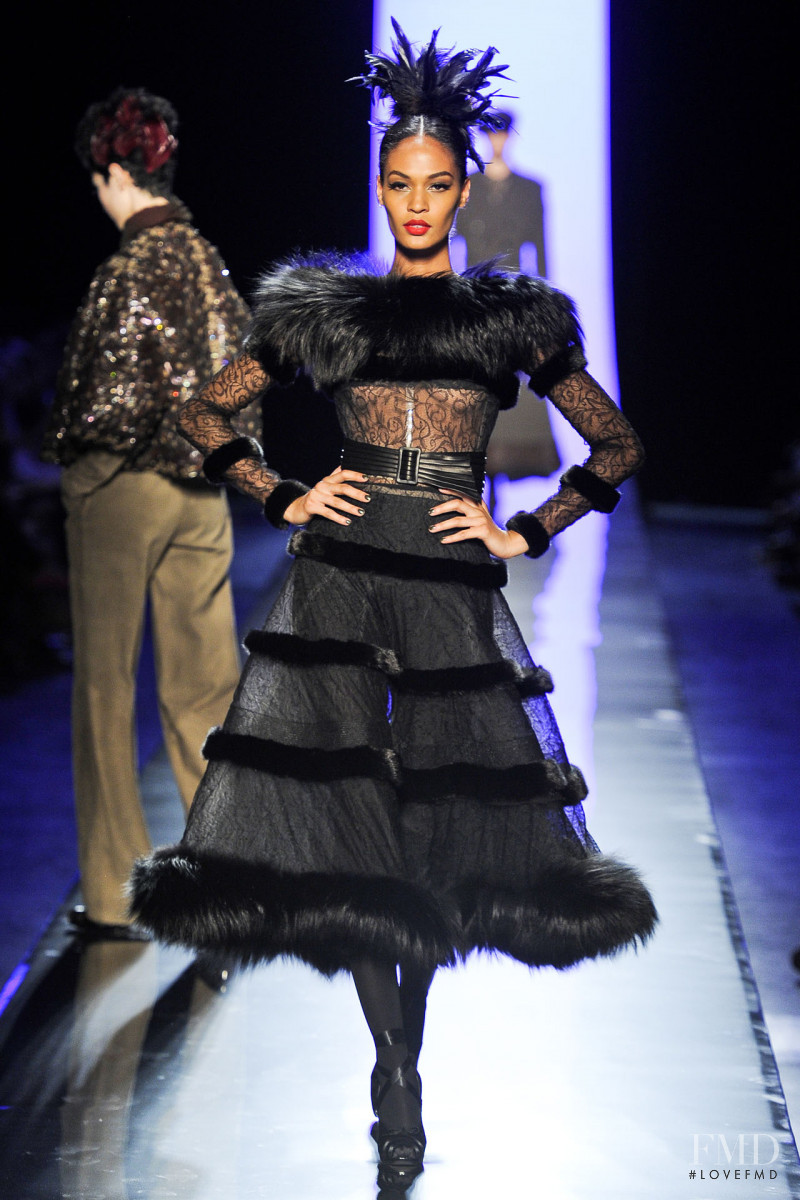 Joan Smalls featured in  the Jean Paul Gaultier Haute Couture fashion show for Autumn/Winter 2011
