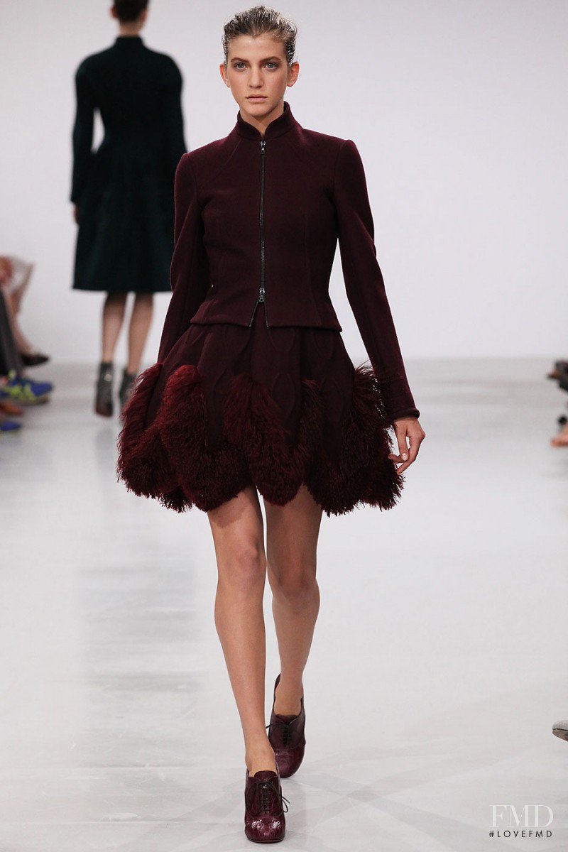 Caterina Ravaglia featured in  the Alaia fashion show for Autumn/Winter 2011