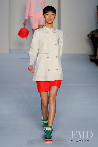 Tian Yi featured in  the Marc by Marc Jacobs fashion show for Spring/Summer 2012