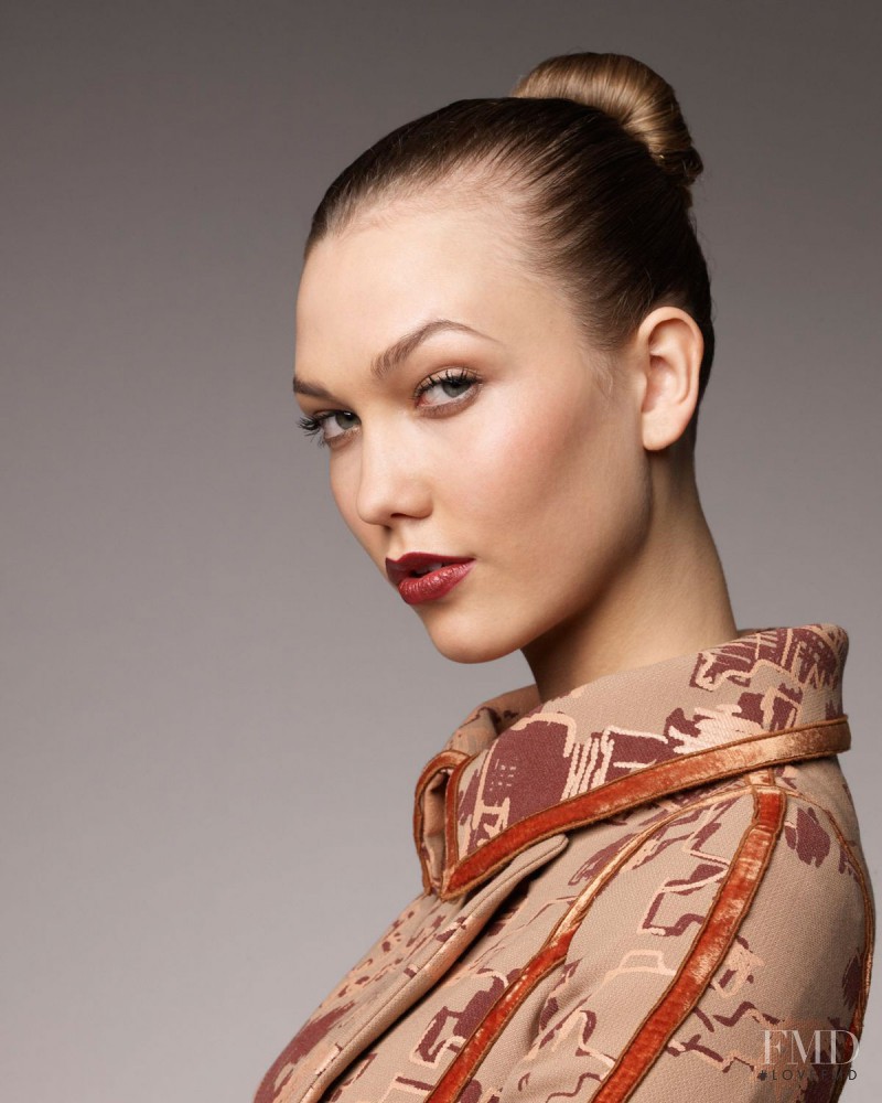 Karlie Kloss featured in  the Neiman Marcus lookbook for Fall 2011