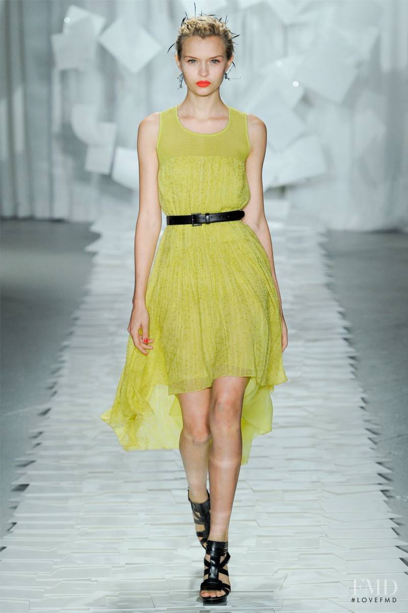 Josephine Skriver featured in  the Jason Wu fashion show for Spring/Summer 2012