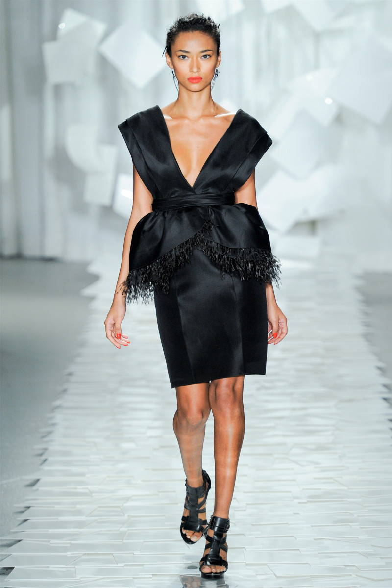 Anais Mali featured in  the Jason Wu fashion show for Spring/Summer 2012
