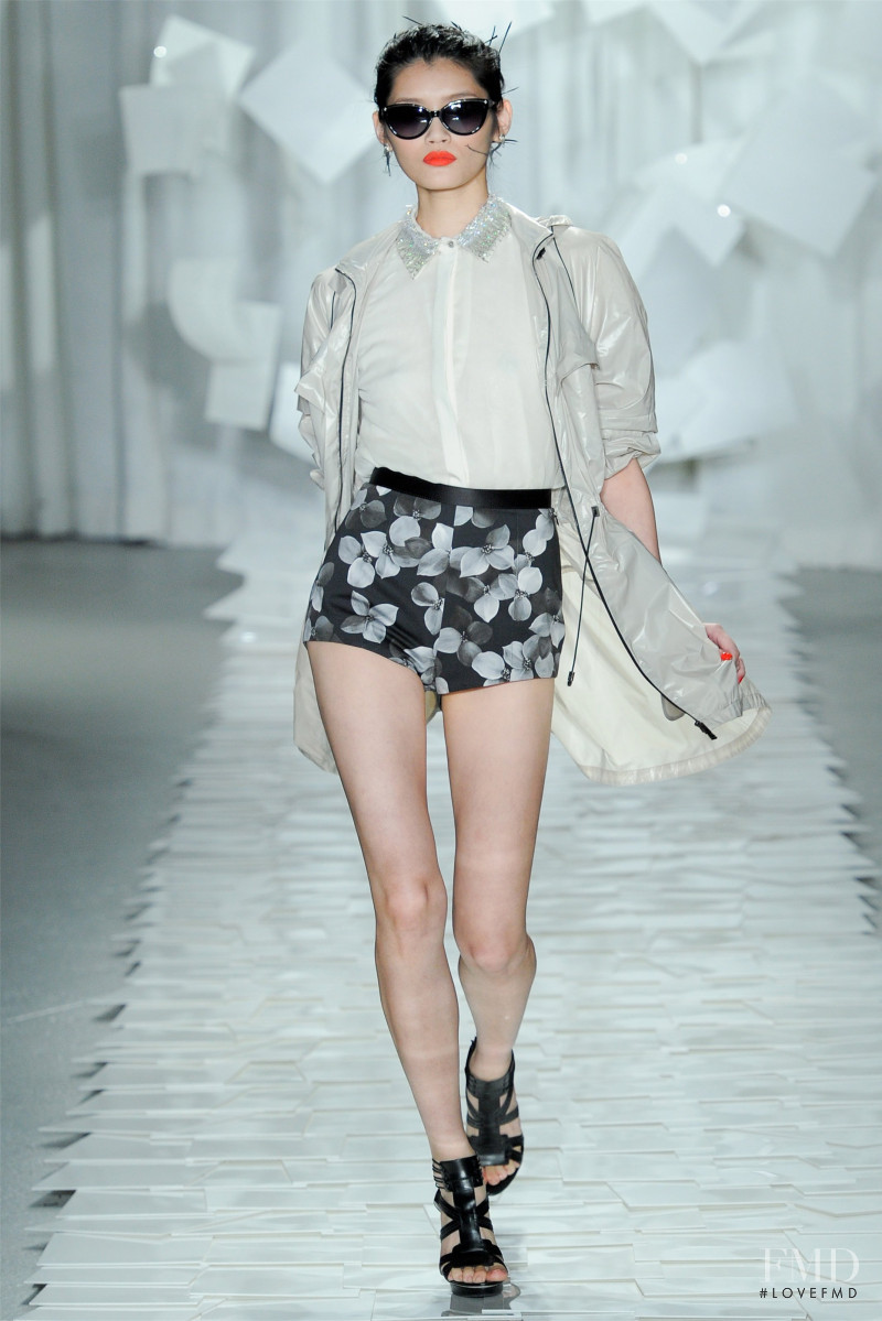 Ming Xi featured in  the Jason Wu fashion show for Spring/Summer 2012