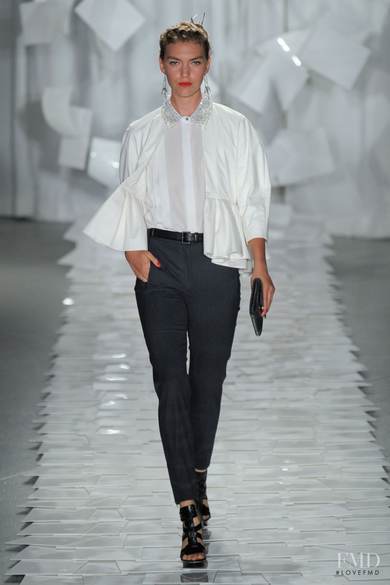 Arizona Muse featured in  the Jason Wu fashion show for Spring/Summer 2012