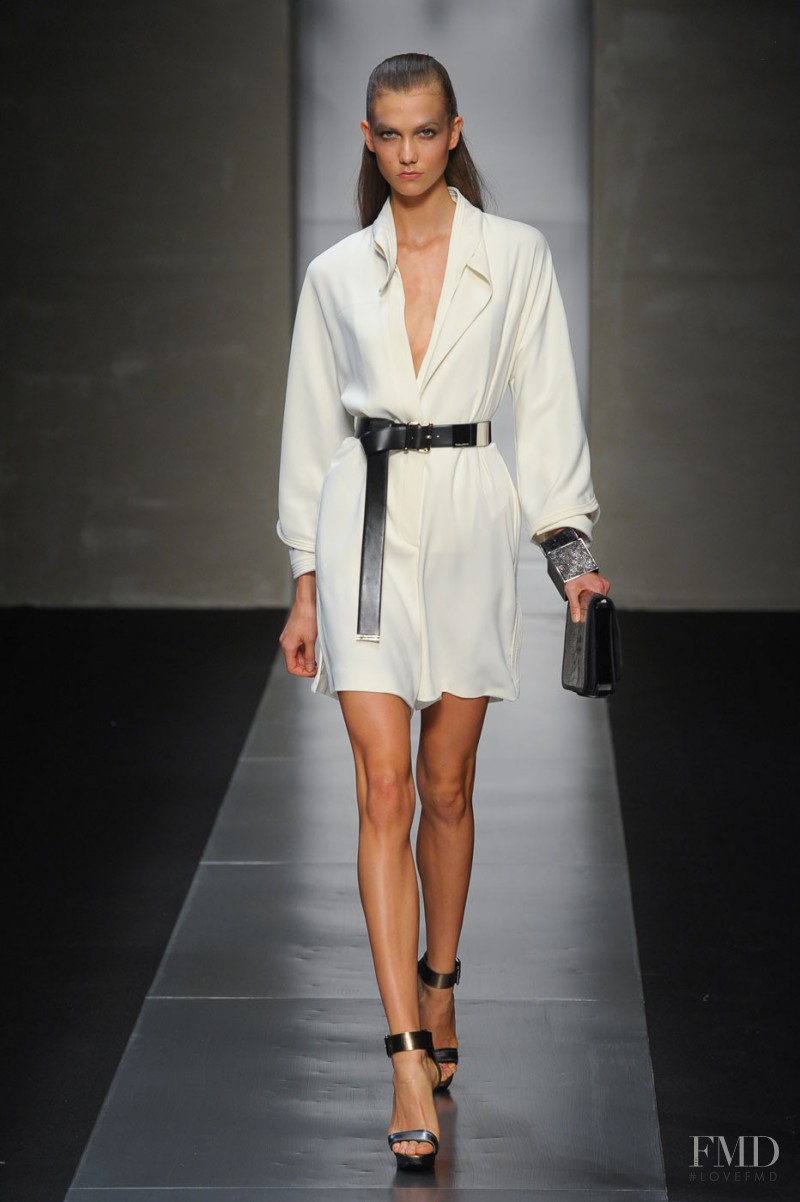 Karlie Kloss featured in  the Gianfranco Ferré fashion show for Spring/Summer 2012