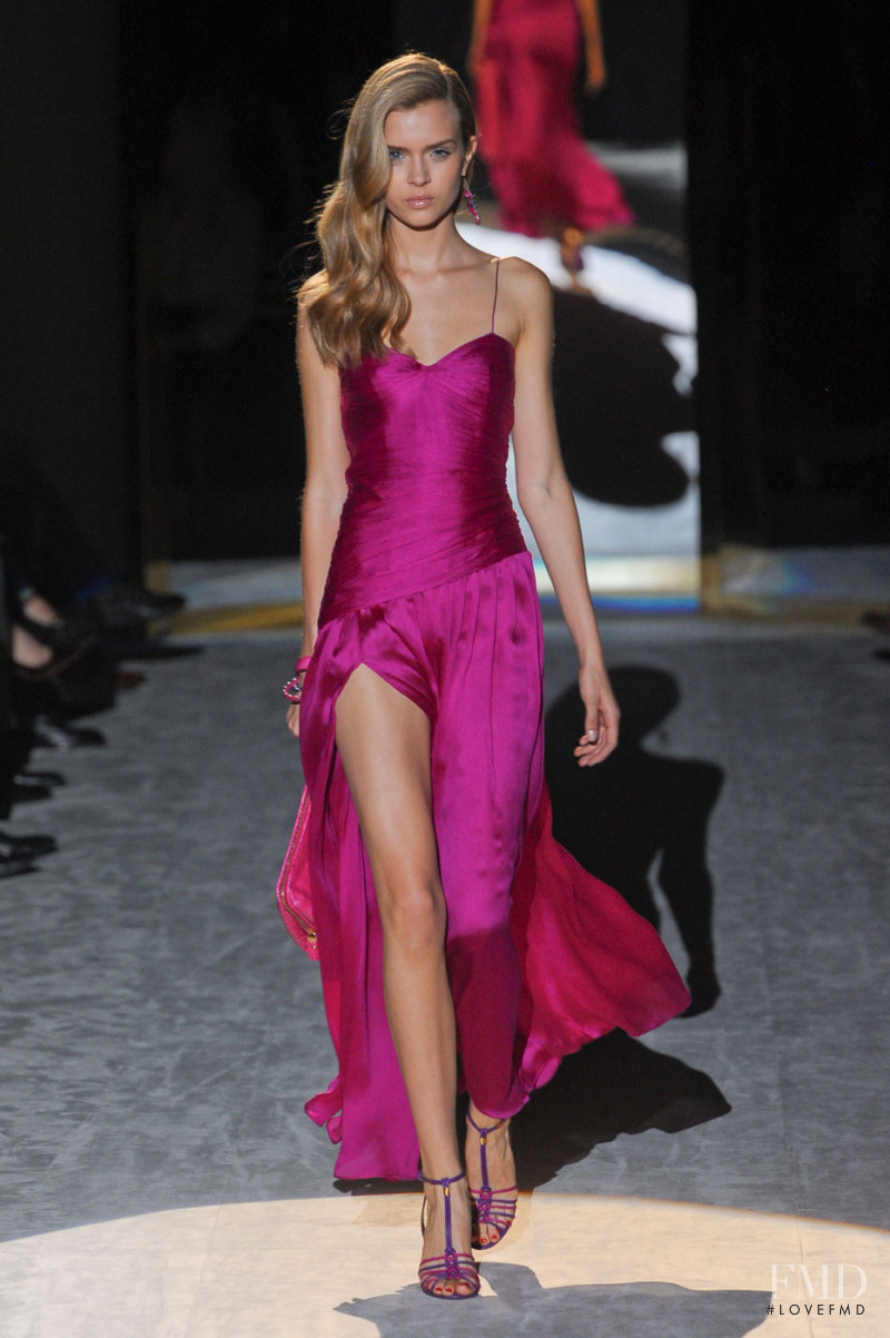 Josephine Skriver featured in  the Salvatore Ferragamo fashion show for Spring/Summer 2012