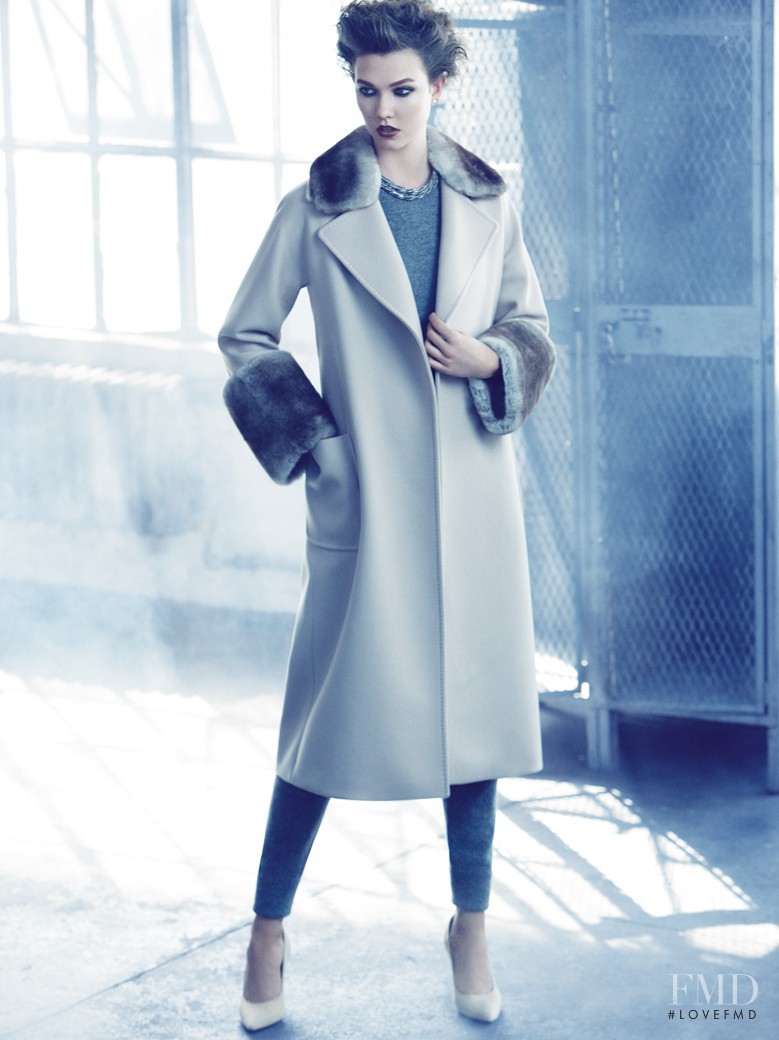 Karlie Kloss featured in  the Max Mara lookbook for Autumn/Winter 2011