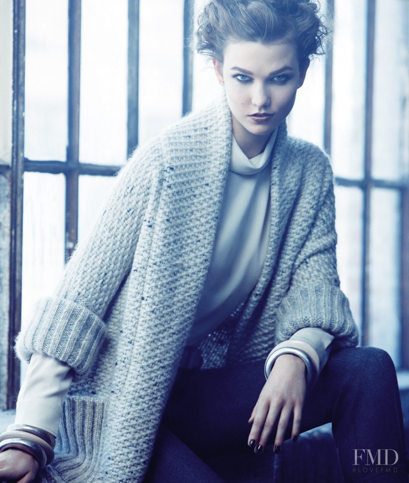 Karlie Kloss featured in  the Max Mara lookbook for Autumn/Winter 2011