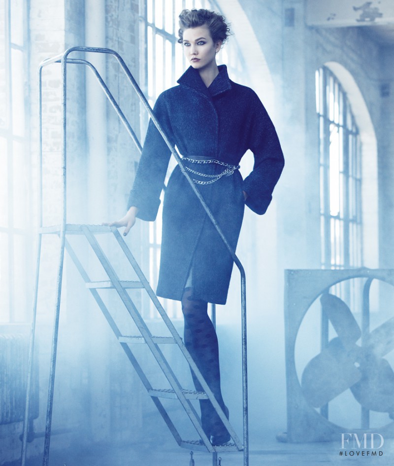 Karlie Kloss featured in  the Max Mara lookbook for Autumn/Winter 2011