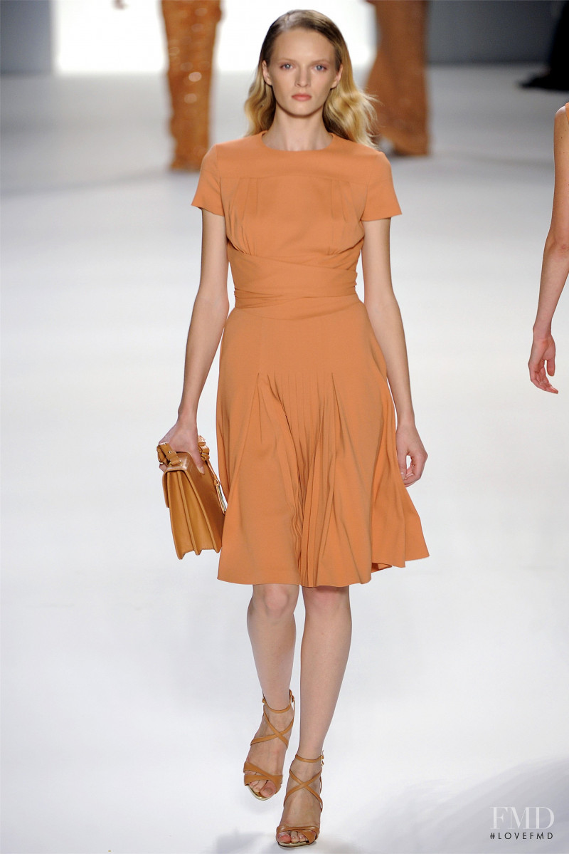 Daria Strokous featured in  the Elie Saab fashion show for Spring/Summer 2012