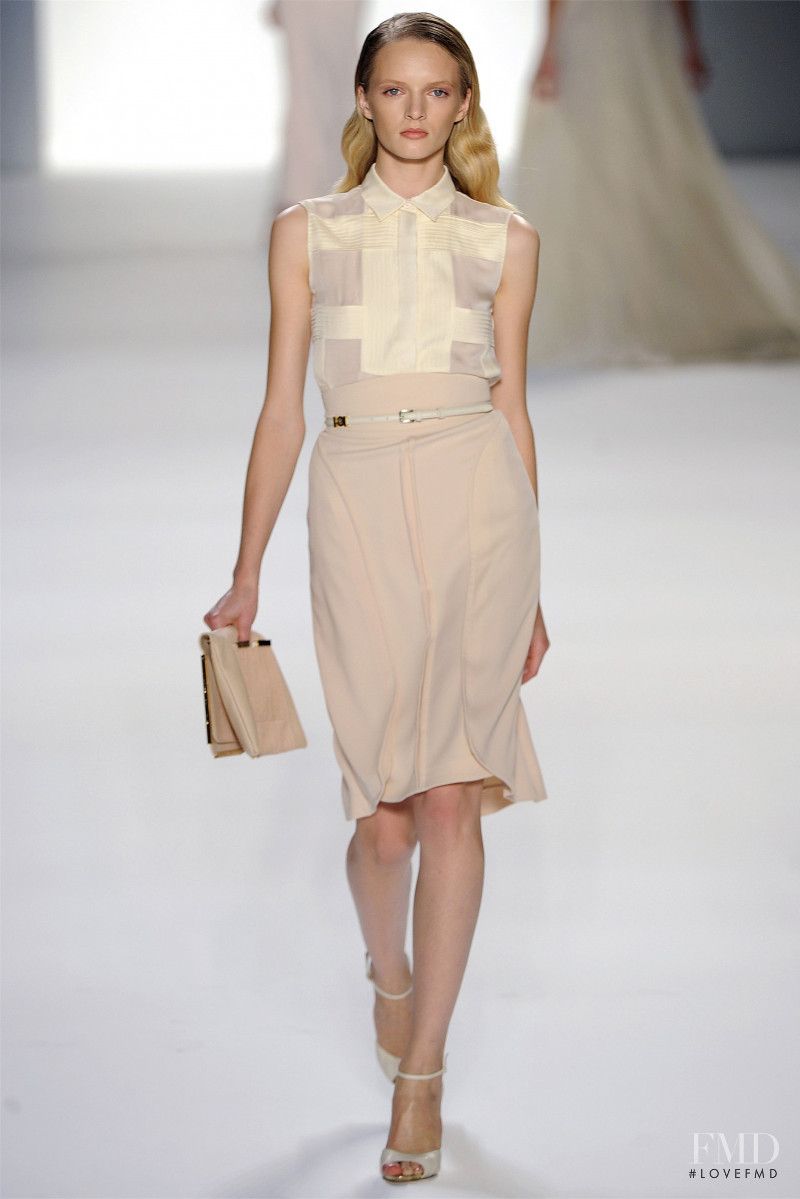 Daria Strokous featured in  the Elie Saab fashion show for Spring/Summer 2012