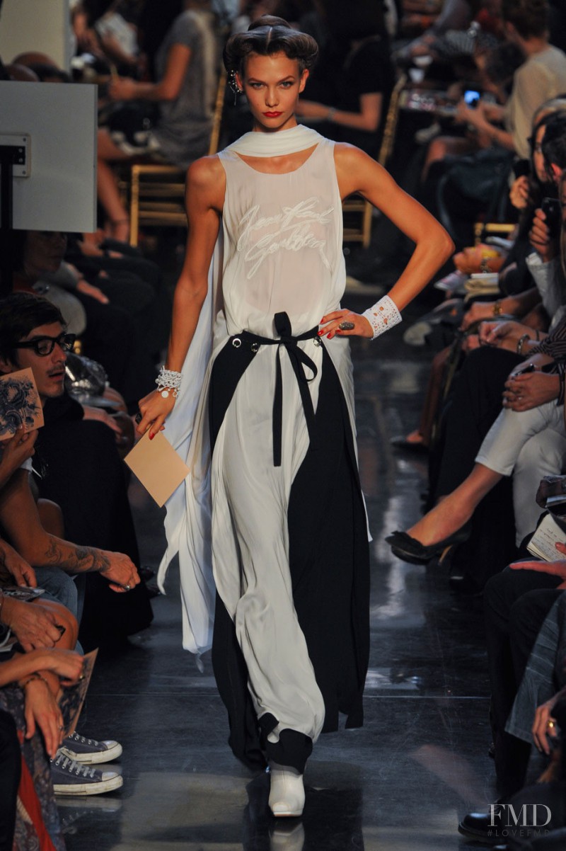 Karlie Kloss featured in  the Jean-Paul Gaultier fashion show for Spring/Summer 2012