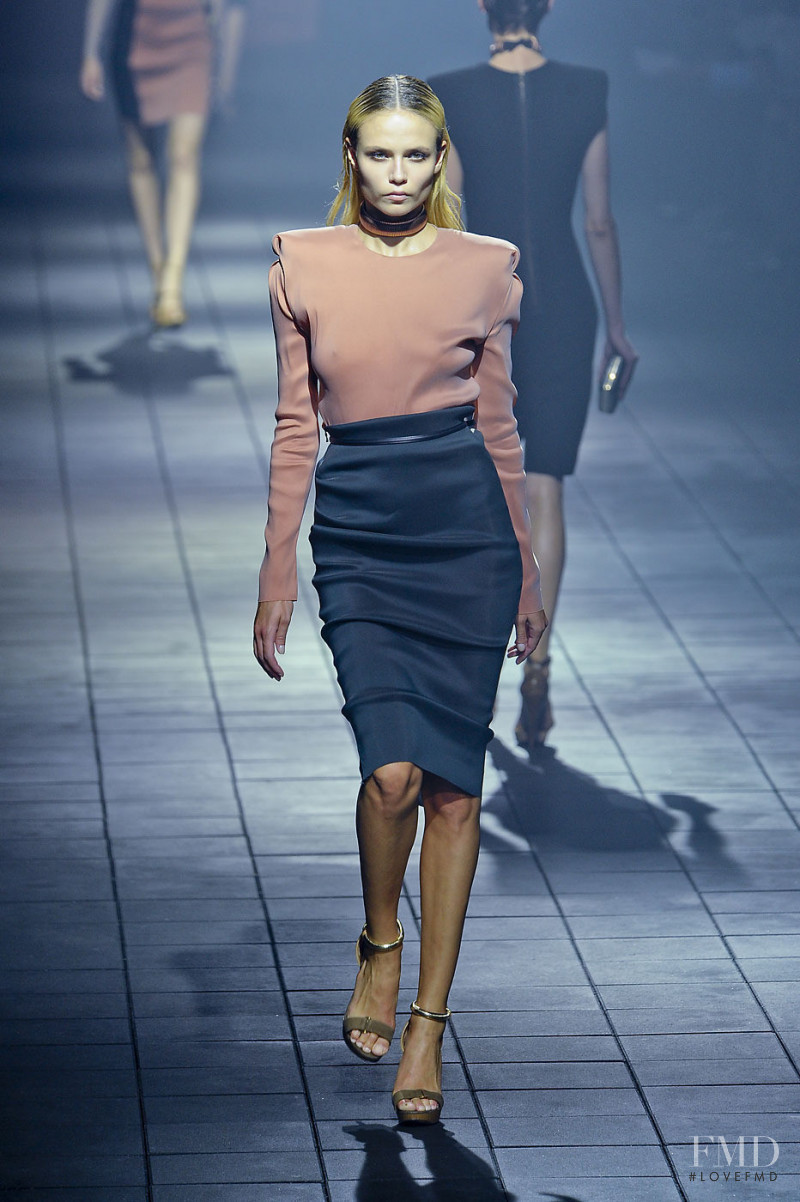Natasha Poly featured in  the Lanvin fashion show for Spring/Summer 2012