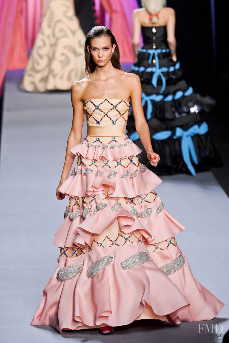 Karlie Kloss featured in  the Viktor & Rolf fashion show for Spring/Summer 2012