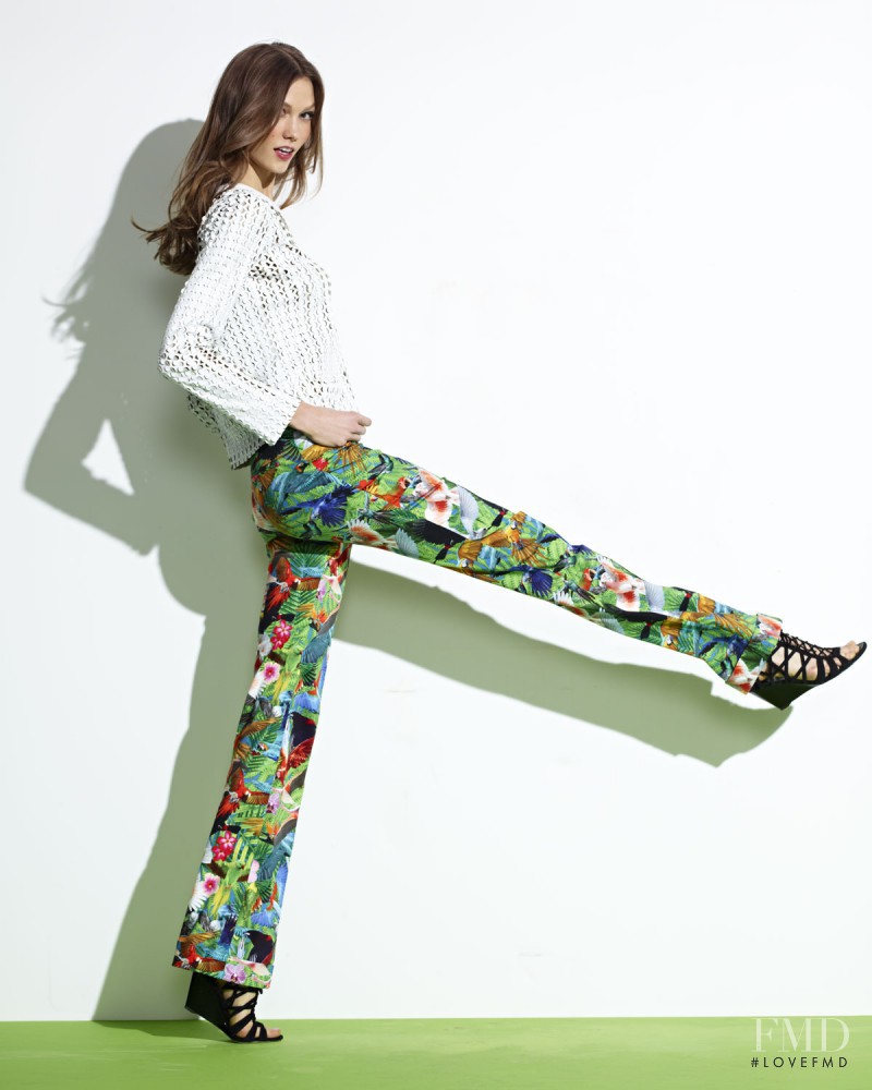 Karlie Kloss featured in  the Neiman Marcus lookbook for Spring 2012