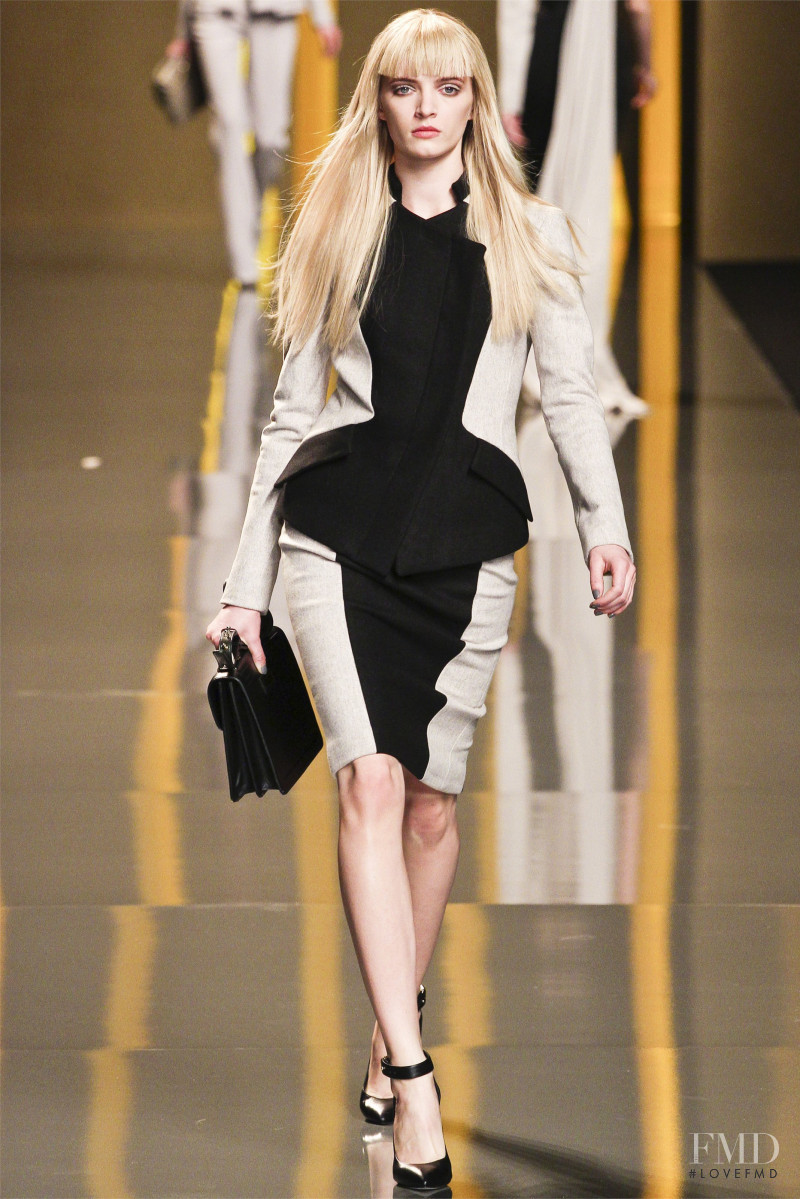 Daria Strokous featured in  the Elie Saab fashion show for Autumn/Winter 2012