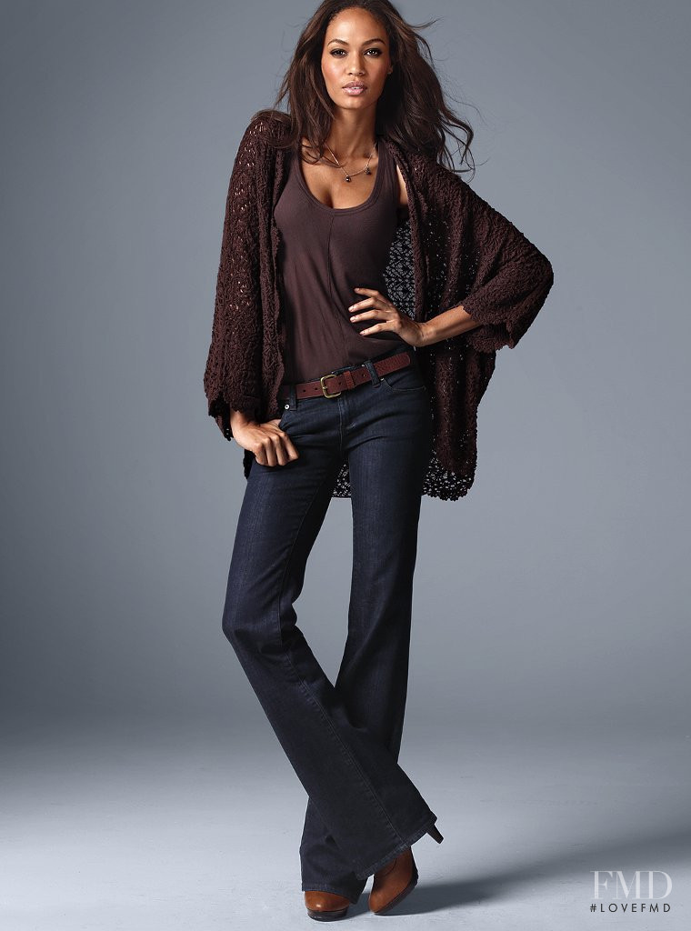 Joan Smalls featured in  the Victoria\'s Secret catalogue for Autumn/Winter 2011