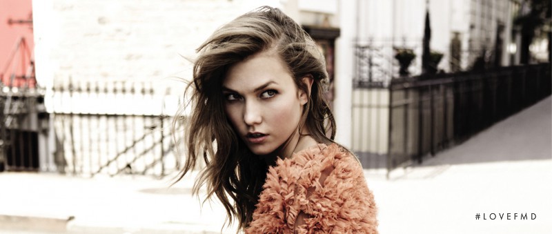 Karlie Kloss featured in  the EnC advertisement for Autumn/Winter 2011