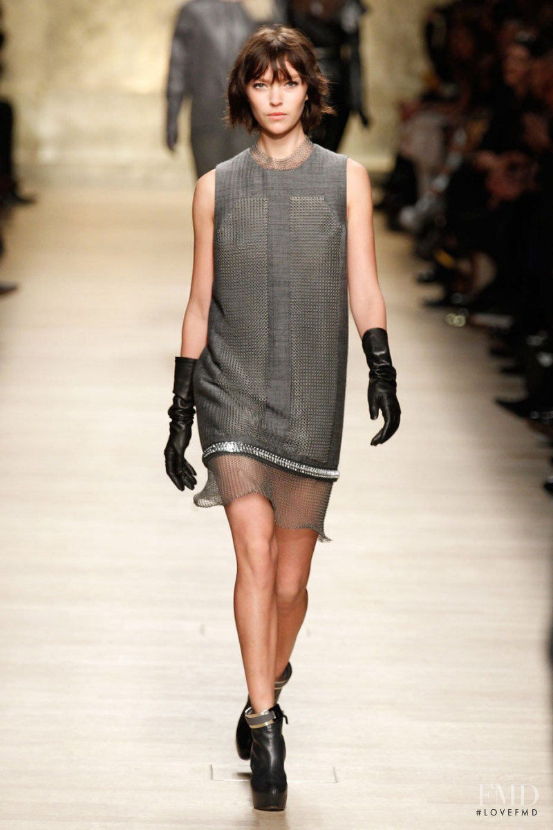 Arizona Muse featured in  the Paco Rabanne fashion show for Autumn/Winter 2012