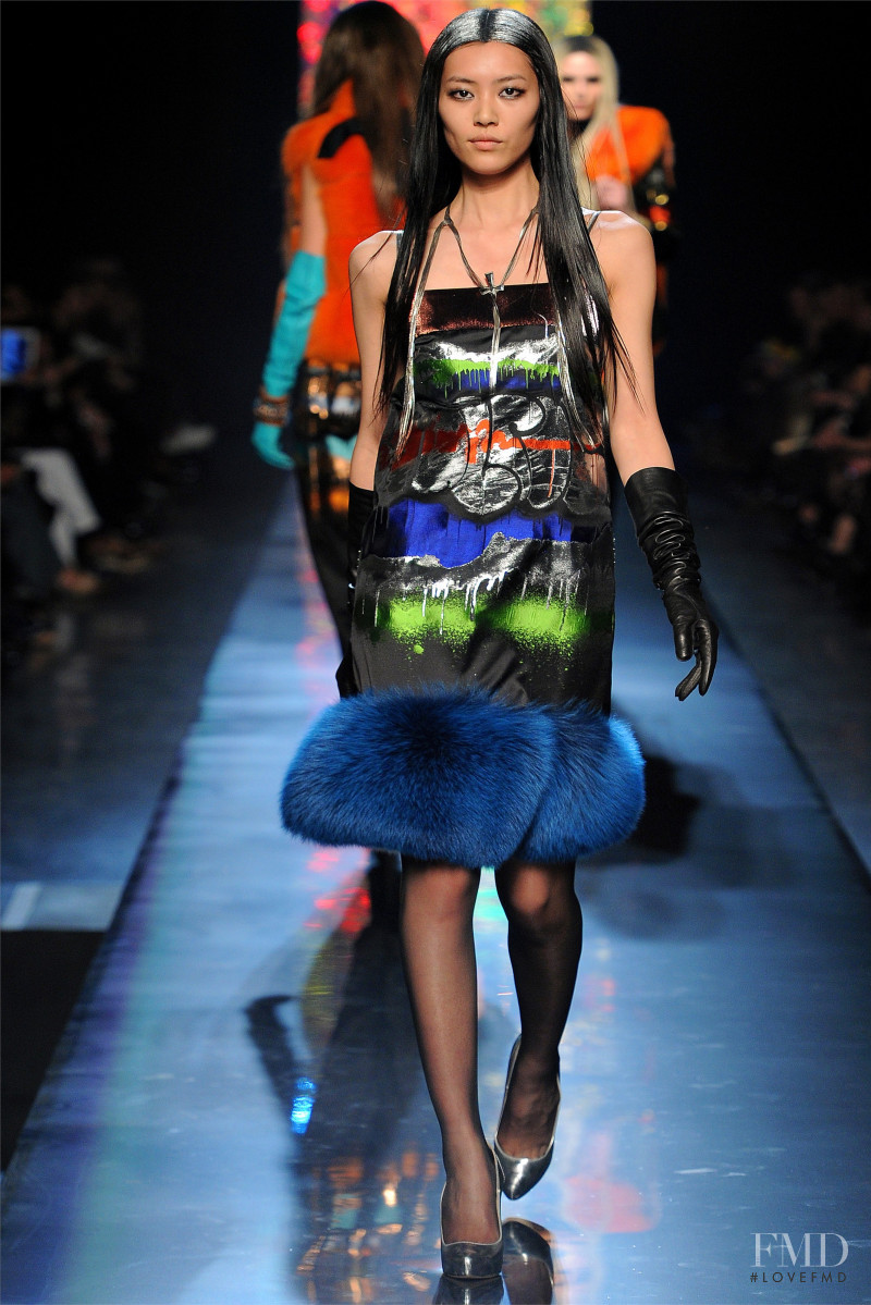 Liu Wen featured in  the Jean-Paul Gaultier fashion show for Autumn/Winter 2012