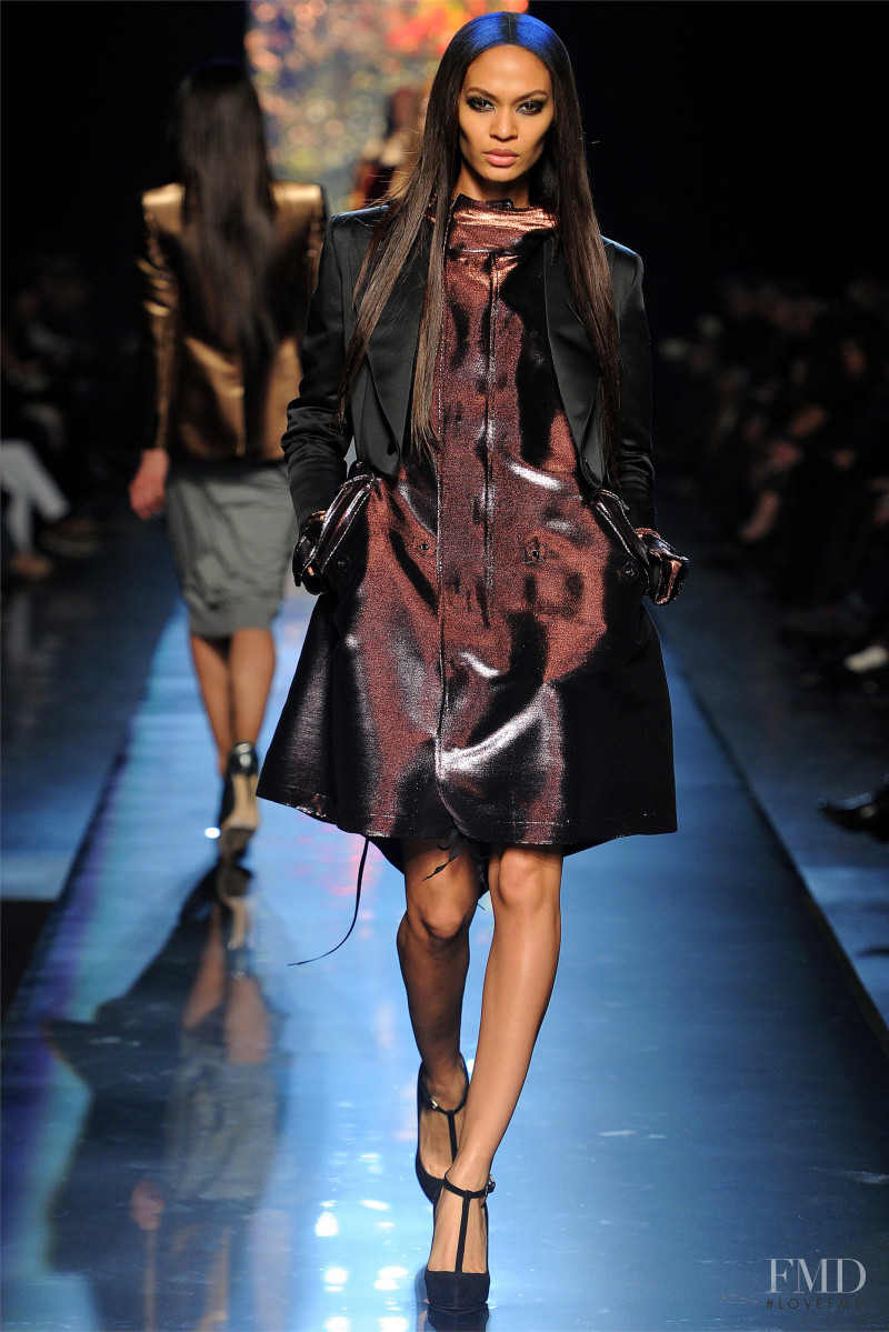 Joan Smalls featured in  the Jean-Paul Gaultier fashion show for Autumn/Winter 2012