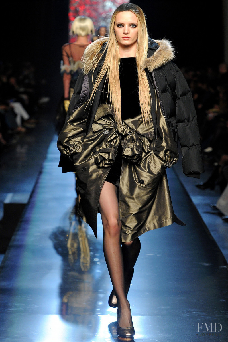 Daria Strokous featured in  the Jean-Paul Gaultier fashion show for Autumn/Winter 2012